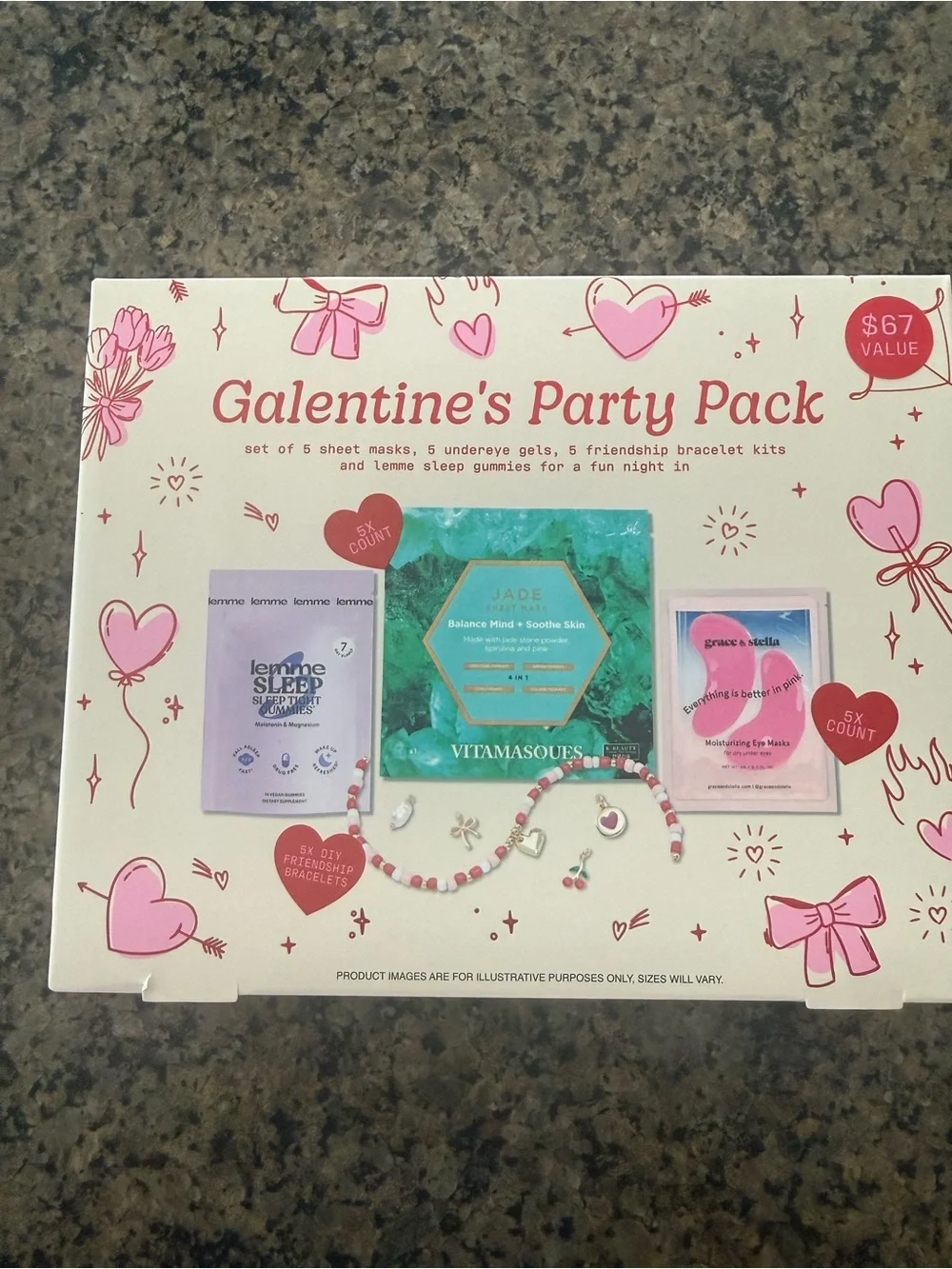 Galentine's Party Pack - Pink & Green Accents